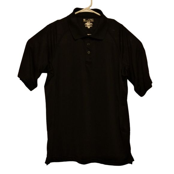 LAPG polo shirt mens L Large black operator tactical performance polo PPS2011 - Picture 1 of 8